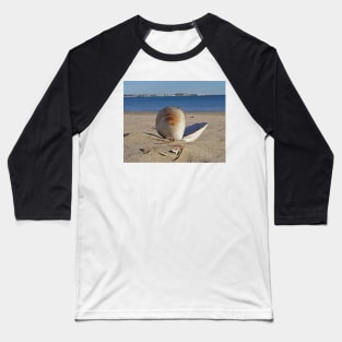 Revere Beach Clam Shell Back Revere MA Baseball T-Shirt